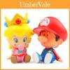 Mario Princess Peach Cartoon Character Model Resin Decoration With Cartoon Design For Wedding Birthdays And Holidays