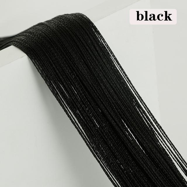 Многоцветные нитяные шторы 1x2 м для двери гостиной, стены, окна, панель с кисточками, шторы для спальни, оконная занавеска, украшение