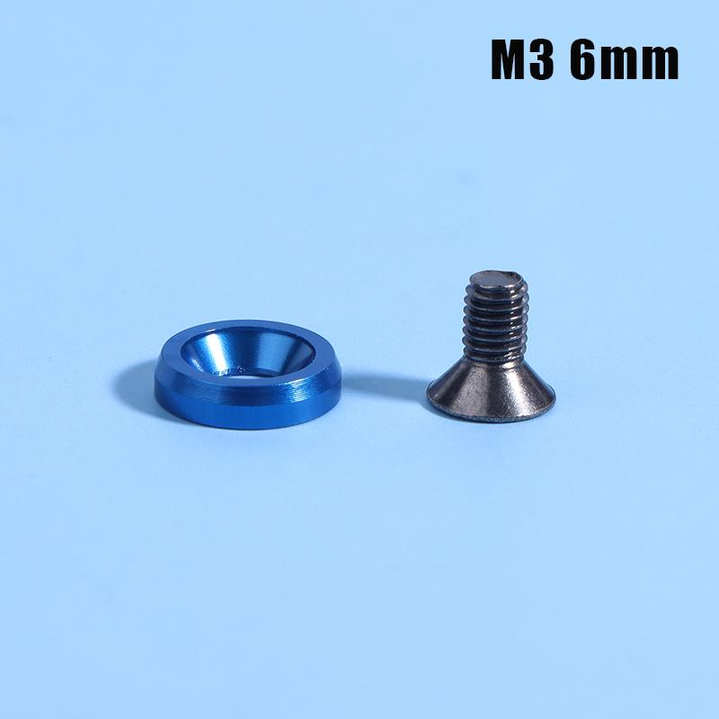 1Pc M3 6#32 6Mm 8Mm Screw +1 Washers Computer Pc Case Beautification Screws For Motherboard Power Supply Graphics Card