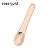 Face Mask Beauty Scoop Makeup Reusable Scoop Mini Spoon Cosmetic Metal