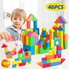 46PCS Soft EVA Building Blocks Educational Toys For Children Large Size Colorful Stackable Stem Preschool Toy Boy Girl Gifts