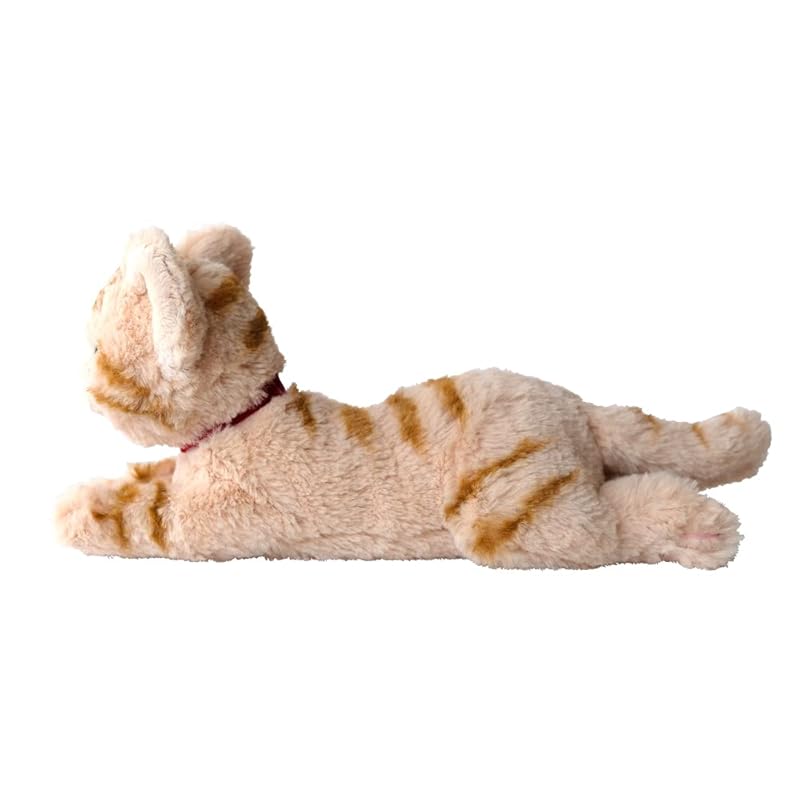 Sun Lemon Лежачий кот BR SS 11 x 29 x 12см Плюшевая игрушка Милый кот P-8022
