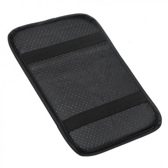 Car Black Armrest Pad Cover Center Console Box Cushion Mat Protector Car Trim US