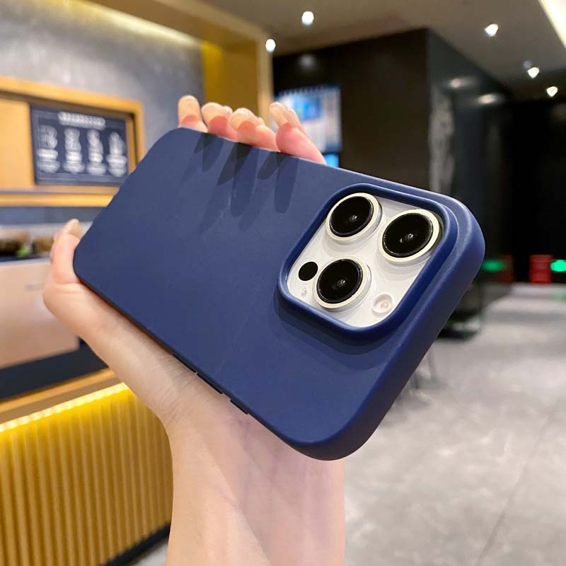 Новый однотонный чехол для телефона для IPhone 16 15 14 13 12 11 Pro Max 16Pro Мягкий силиконовый Ударопрочный Защитный Аксессуары Чехол