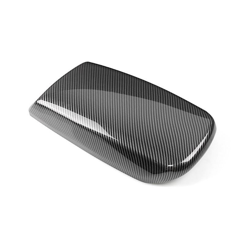 ABS Carbon Fiber Pattern For BMW X3 X4 F25 F26 2011 - 2015 2016 2017 Car Accessories Center Console Lid Armrest Box Cover Trim