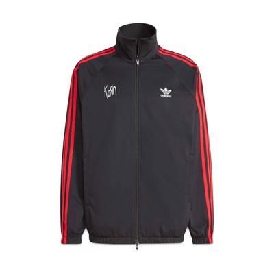 adidas X KoRn Трек Топ (FW24) Черный унисекс уличная одежда JG1341