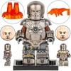 Железный Человек МК1 человеческие строительные блоки игрушки минифигурки Кукла-блок