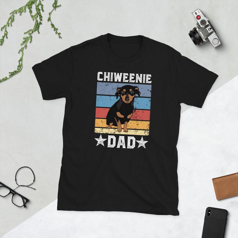 Proud Chiweenie Dad Owner T Shirt
