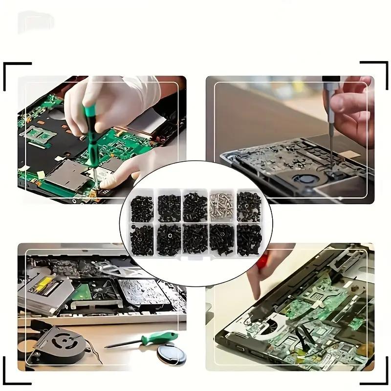 M2 M2.5 M3 Набор винтов, набор винтов для ремонта ноутбука, компьютера, электроники, IBM, HP, Dell, Lenovo, Samsung, Sony, Toshiba, Gateway, Acer