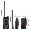 Talkie Stay Connected VHF UHF CB Radio For Various Uses Distance Range Professional Walkie Talkie