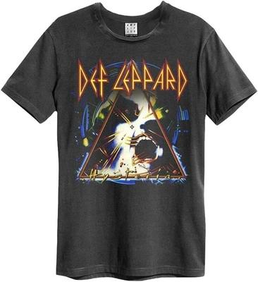Футболка Amplified Def Leppard Hysteria 100% Хлопок Мужские Футболки Топ -S