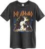 Футболка Amplified Def Leppard Hysteria 100% Хлопок Мужские Футболки Топ -S