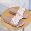 Women Summer Sandals New Flat-bottomed Beach Shoes Anti-slip Bow Increases The Thick-soled Shoes and Drags Women Breathable