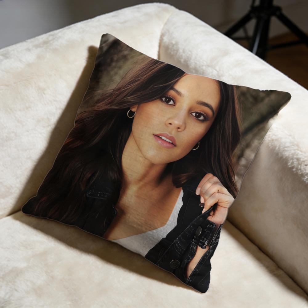 Popular JJenna Ortegaful Cushion Cover Soft Decorative Pillow Case Suitable for Bedroom Sofa Car Travel Use