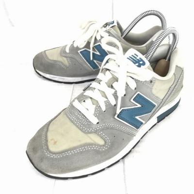 /Замшевые кроссовки/MRL996FD REVLITE/Мужские/23.5/Серо-синие/New Balance(ИСПОЛЬЗОВАЛ)
