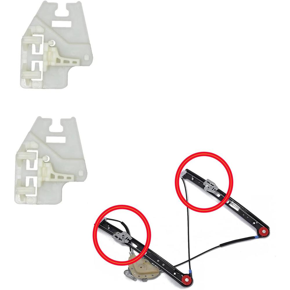 4 Pcs Window Regulator Repair Clips 51337020659 For BMW E46 1999-2005