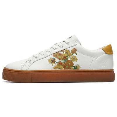 Повседневные низкие кроссовки Женские кроссовки Белый Коричневый F12W216209FBA