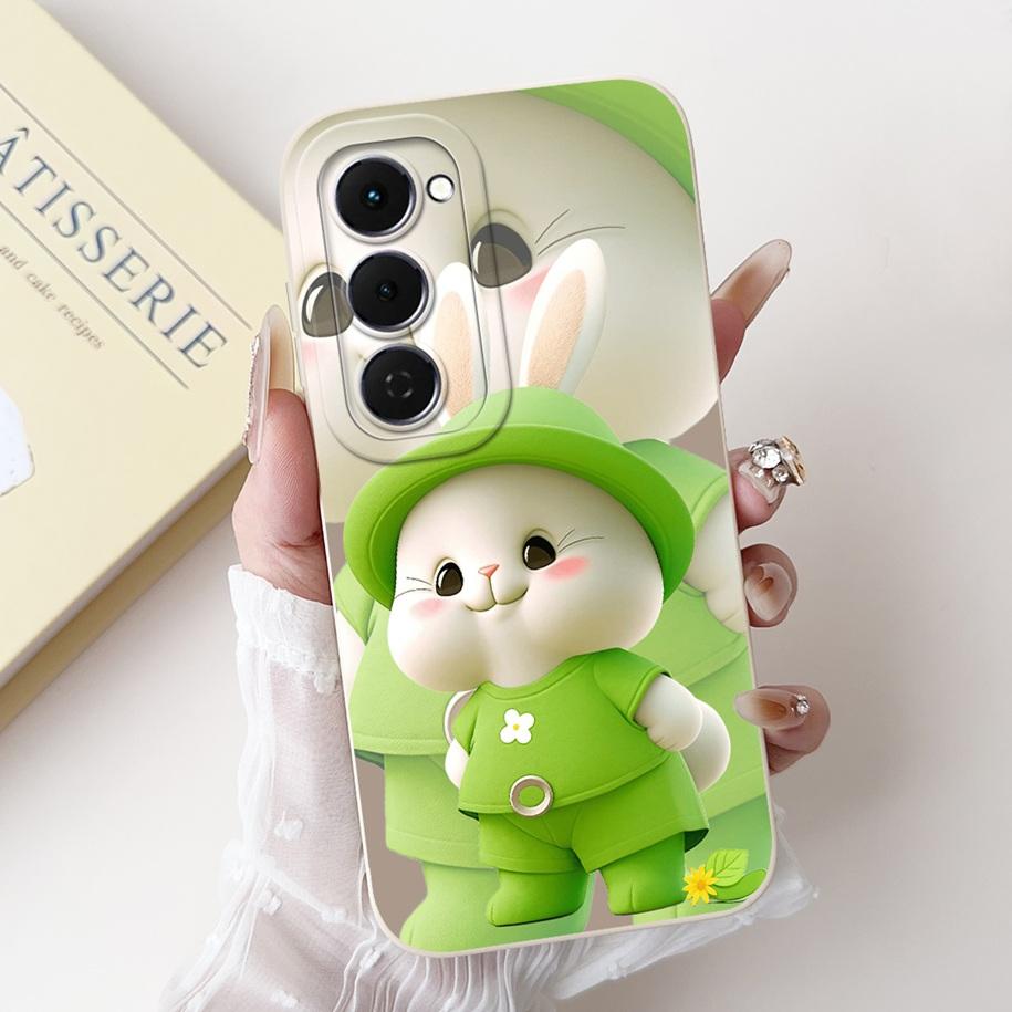 Чехол для Tecno Spark 40 Pro / Spark 40 Pro Plus Чехол 2025 Новый Креативный Мультяшный Мягкий Силиконовый Чехол для Телефона для Spark 40 40C Fundas
