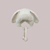 New Warm Winter Hat Lacing Ear Protection Bear Ears Hat Velvet Rabbit Ear Woolen Bucket Hat Women