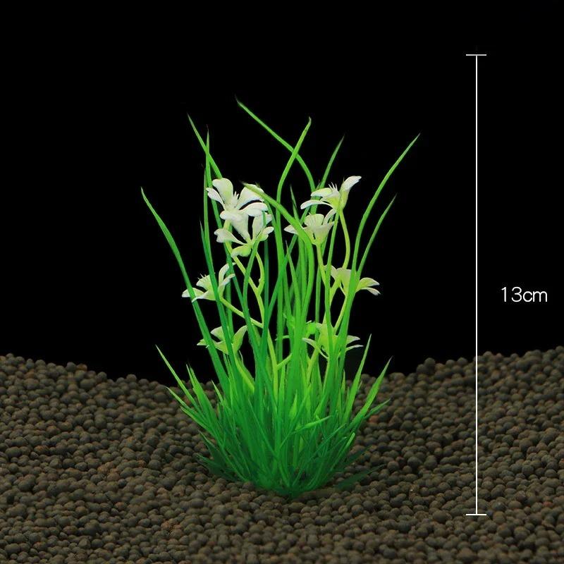 Underwater Artificial Plant Aquatic Ornaments Lifelike Simulation Flower Plants For Aquarium Fishbowl Landscaping Decoration