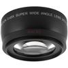 0.45X Camera Wide Angle and Macro Lens Additional Lens for Camera Lens with Filter Diameter of
