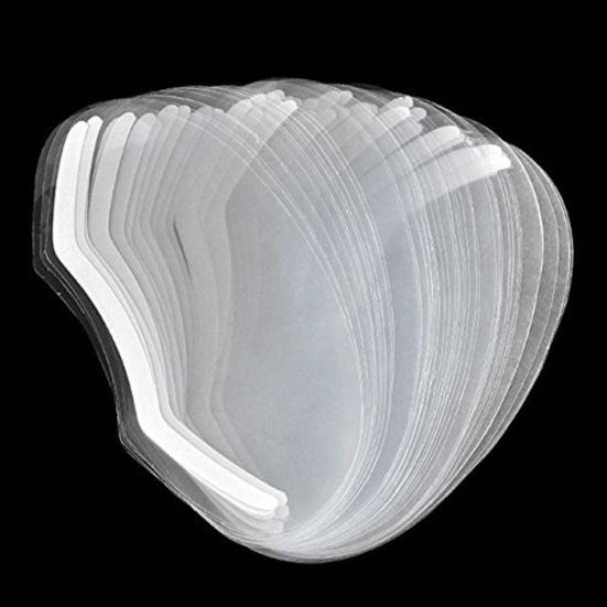 50/100 шт одноразовый лак для стрижки волос клейкая крышка для лица защитный щит