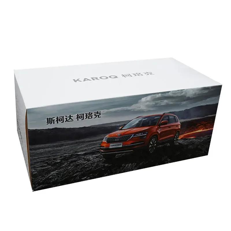 DAYB7 28CM 1:18 Scale New Skoda Karoq Alloy Car Model Diecast Metal Vehicle Toy Collection Collectible