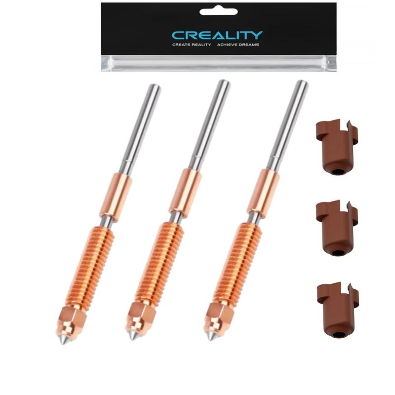 1/3/5PCS Creality K1C Nozzle, for K1C, K1 Max, K1 SE, Ender 3 V3/3 V3 Plus, Unicorn Quick-Swap Nozzle Kit, High Flow Nozzle Kit