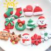 Handmade Resin Christmas Ornaments: DIY Decorative Patches & Cream Glue Gift Box Set