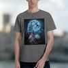 Pigeon  2026 New Fashion Heavyweight Hot Selling Retro Printed Pattern Fun Round Neck Tshirt For Daily Comfort