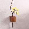 DIY Flower Arrangement Simulation Flower Vase Wooden Mini Bonsai New Test Tube Vase