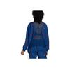 Adidas Stella McCartney Series Solid Color Slim Sports Jacket Daily Casual Outerwear Women Royal-Blue HI6131