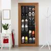 24 Pocket Over Door Shoe Cabinet Large Mesh Pockets Sturdy Hanging Wardrobe Rack Space Saving Home Storage Solution