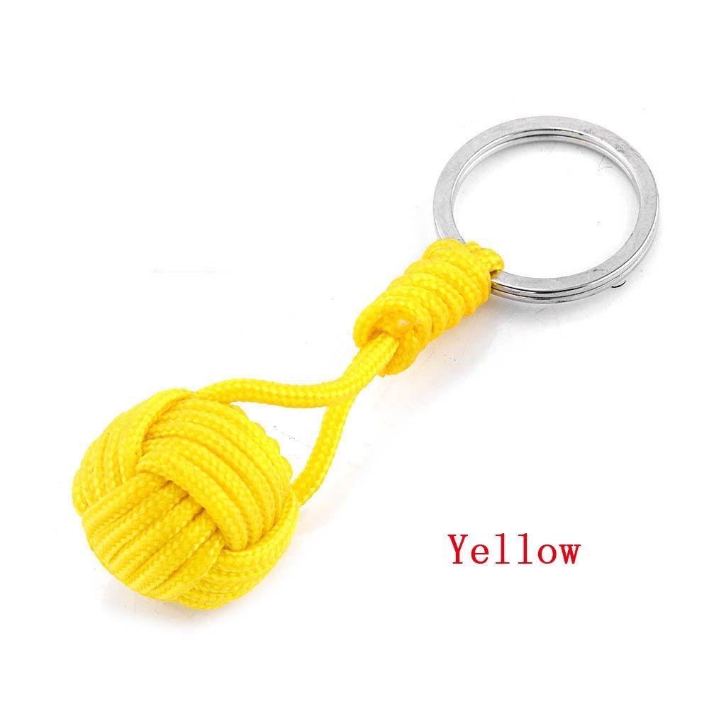 Men Parachute Rope Lanyard Jewelry Outdoor Survival Key Ring Fashion Accessories Keyfob Key Chain
