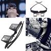 Horizontal Large Frame Prism Spectacles For Men Women Periscope Portable Creative Reading Glasses Jewelry Accessory