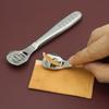 Премиум Металл Искусственная Кожа Более Тонкие Лезвия - Прецизионная Резьба, Обрезка и Скребок для DIY Изделий из Искусственной Кожи, Прочные Ручные Инструменты Аксессуары