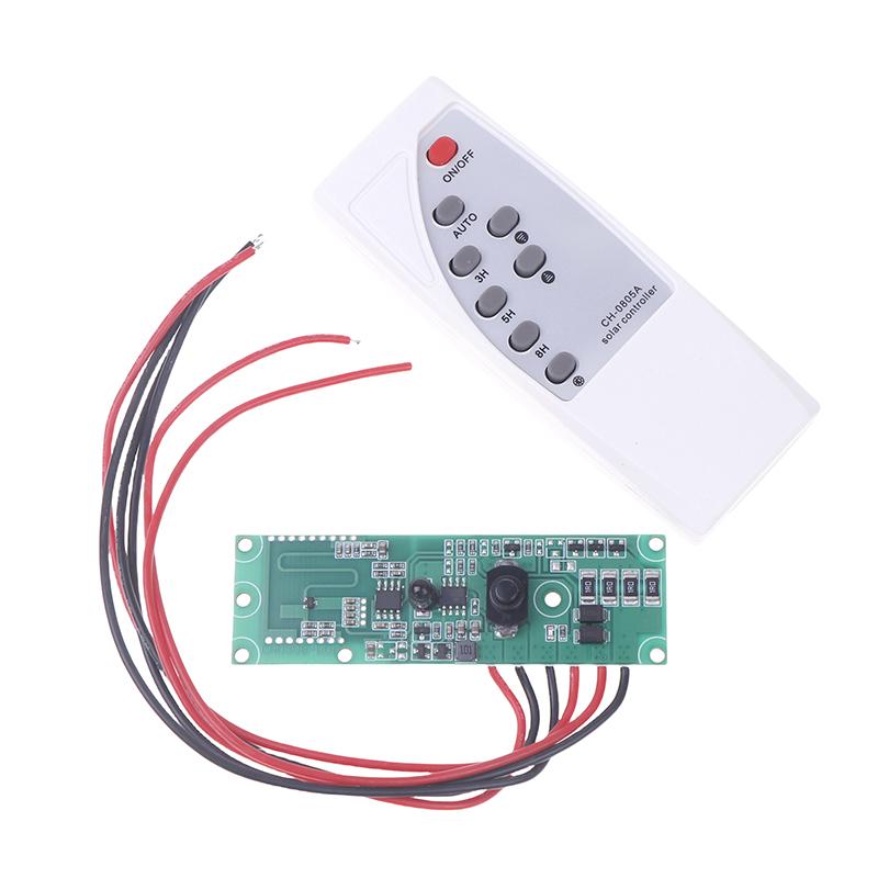3.2V 3.7V Солнечный настенный светильник Контроллер Человеческое тело Инфракрасная индукционная плата Синхронизация + Микроволновый радар Индукционный переключатель