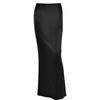 European and American Autumn Fashion Sexy Versatile Bag Hip Long Satin Skirt
