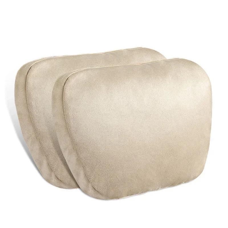 Подголовник автомобильный премиум-качества с поддержкой шеи, сиденье, дизайн Maybach S-класса, мягкий, универсальный, регулируемый, автомобильная подушка, подставка для шеи, подушка