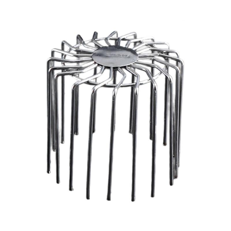Сетчатая крышка из нержавеющей стали Ловушка для листьев и мусора Наружная крышка для слива на балкон Защита от засорения желобов Колпаки для водосточных труб