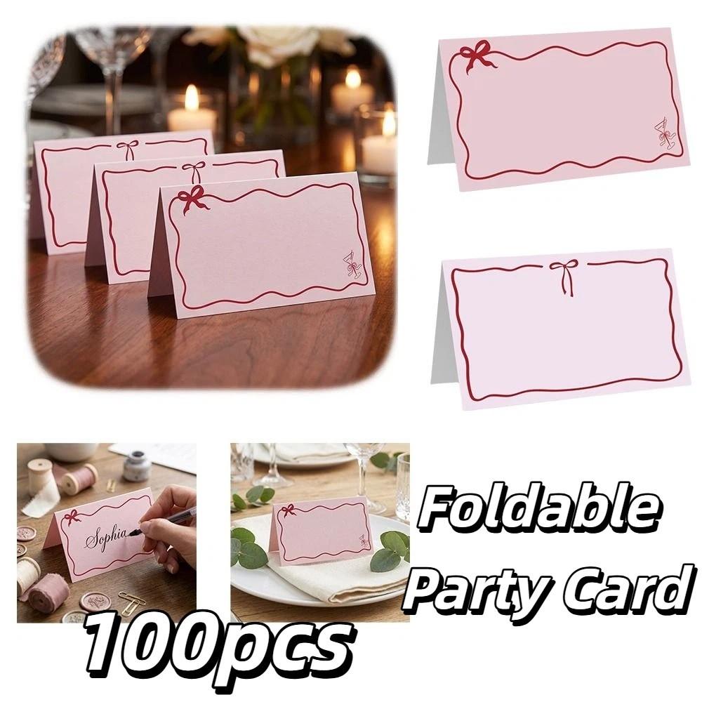 Elegant Wedding Wedding Seat Cards Foldable Guest Name Cards Universal Wedding Place Cards Banquet