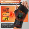 Magnetic Therapy Wrist Support with Heating & Detachable Controller - Thermal Pad for Joint Pain Relief, Carpal Tunnel