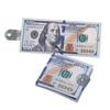 16 стилей, мужской кошелек, ультратонкий кошелек Billeteras Para Hombr, короткий кошелек с рисунком банкнот, унисекс, кошелек для монет, кошелек для женщин