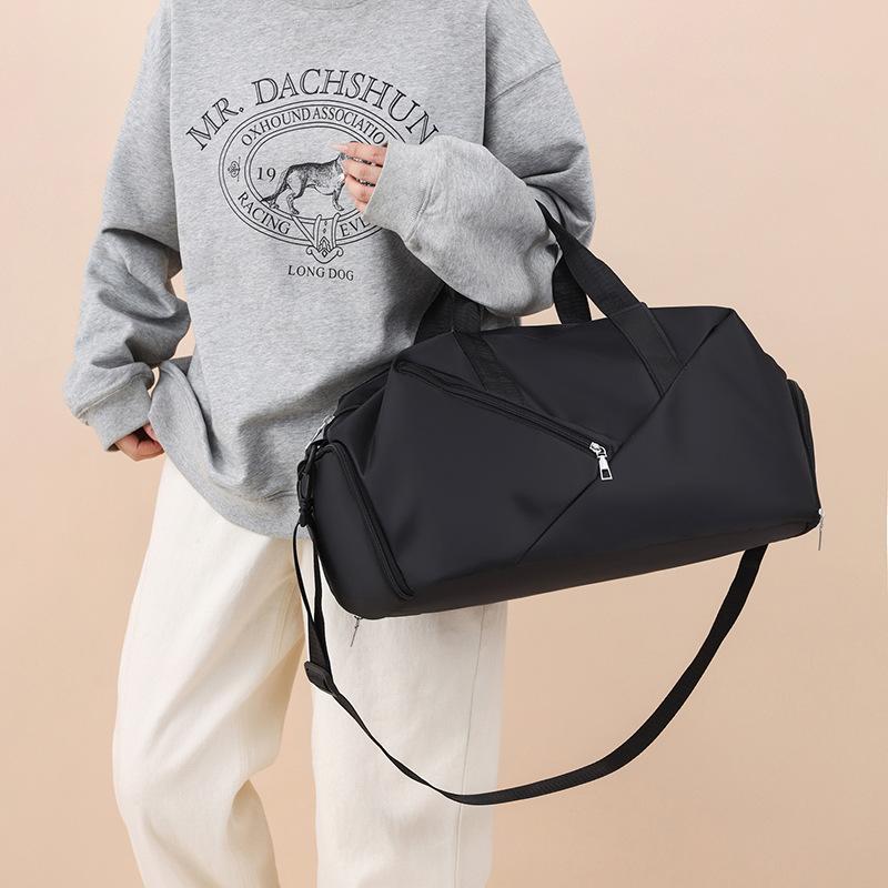 Водонепроницаемая спортивная сумка большой вместимости для фитнеса и путешествий — стильная, с отделением для сухого и влажного воздуха, идеально подходит для активного образа жизни