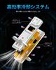 Светодиодная лампа H3 Лампа фары H3, Холодный белый 6500K Яркость 24000 лм 1:1 Размер, Вилка