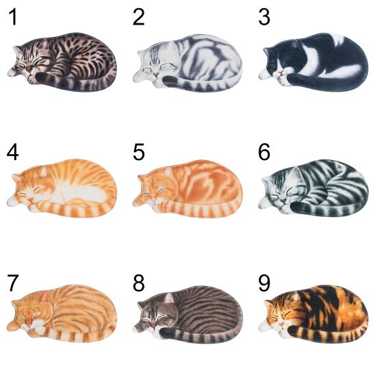 Входной коврик без запаха в форме животного, большой, добро пожаловать домой, кошка