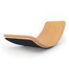 Wooden Balance Board Wobble Rocker Board Activity Body Balancing Training Toy Lama Safe Black