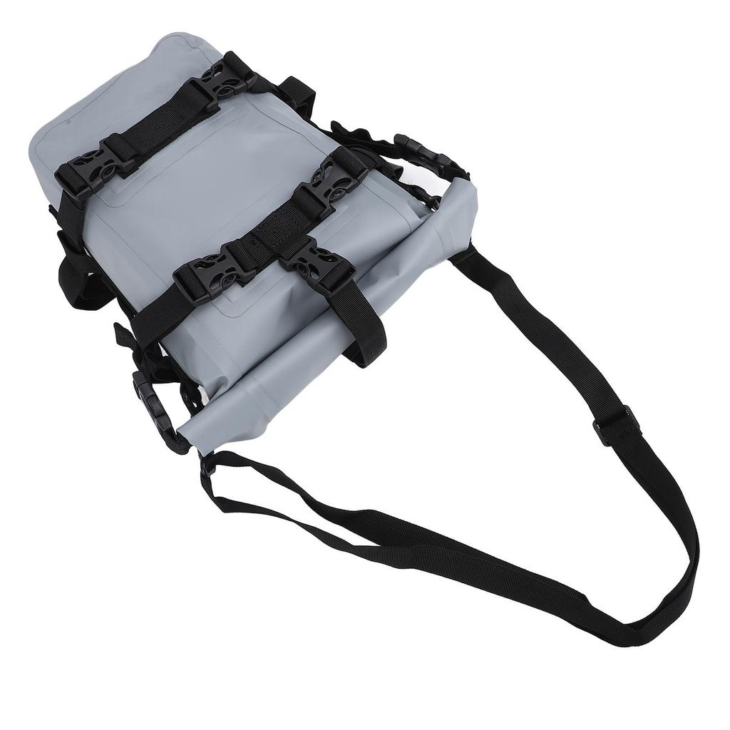 Сумка-бампер для мотоцикла, водостойкая, большой вместимости, противоскользящая, из ПВХ, на боковую раму, дуга безопасности, сумка для езды