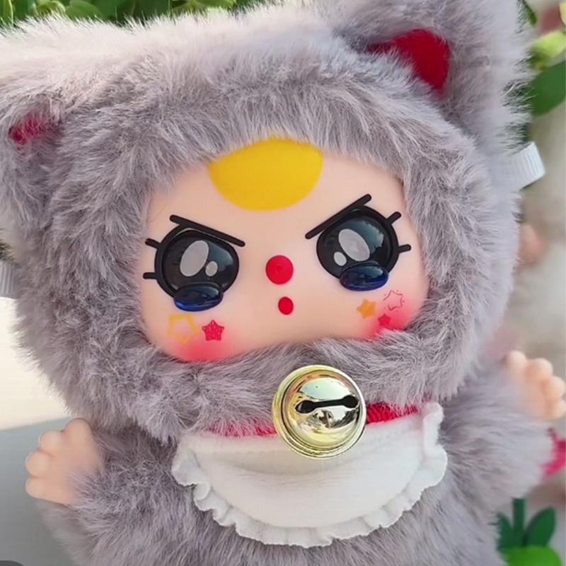 Baby Three Billionaire Lucky Cat Series Blind Box Toys Mystery Box Plush Doll Stuffed Toys Bag Pendant Charm Birthday Gift