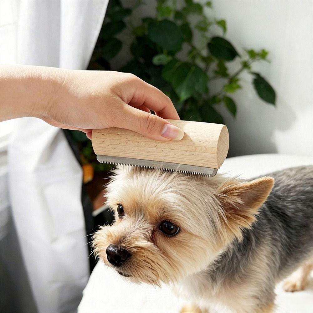 Easy Clean Pet Shedding Comb Gentle Fur Removal Hair Remover New Pet Deshedding Brush